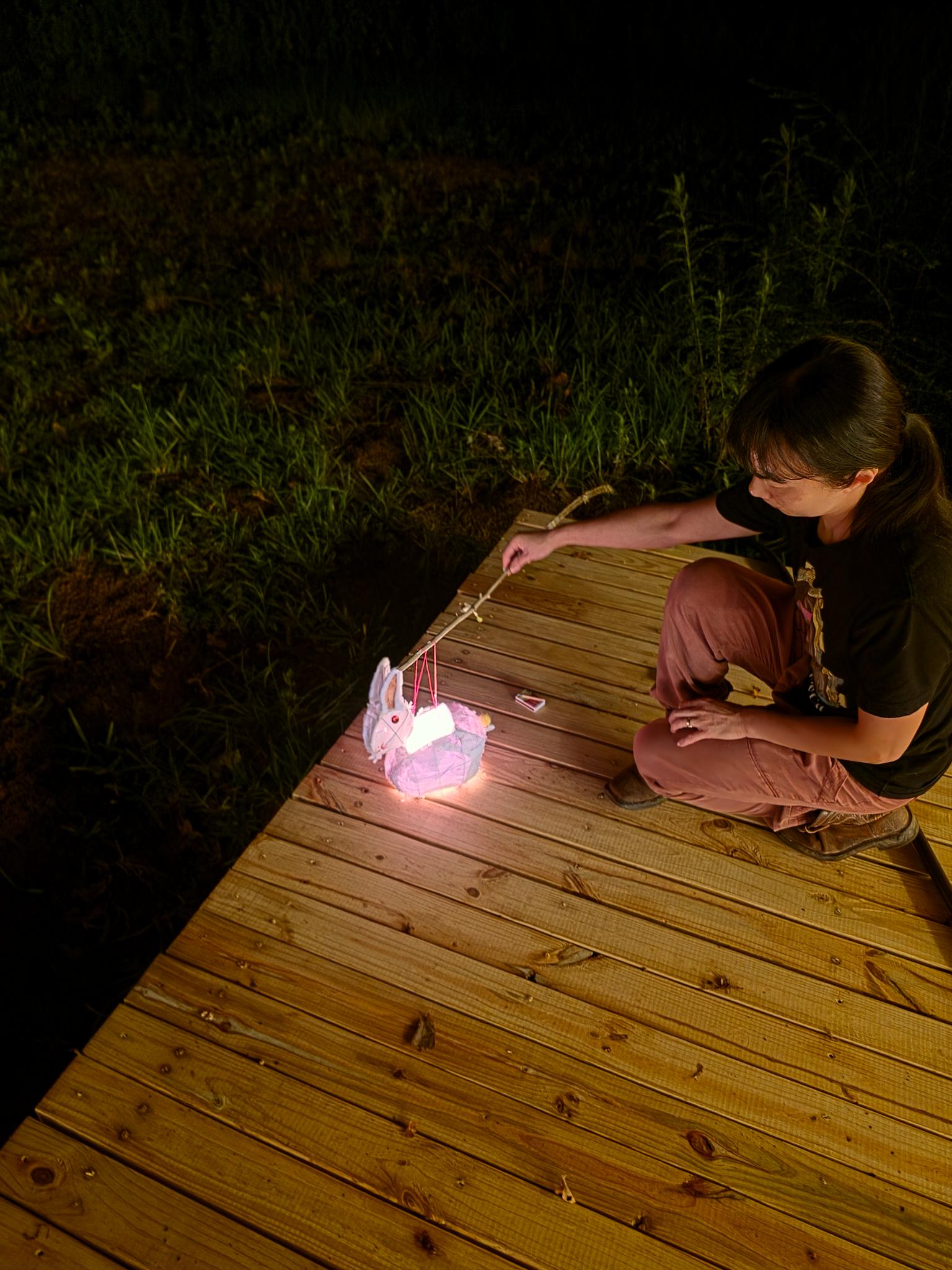 Lighting Jade Rabbit Lantern